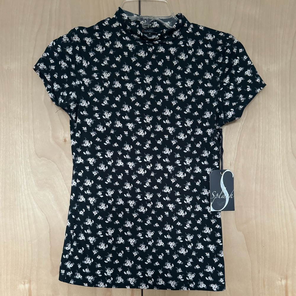 NWT Fitted Floral Shirt, S